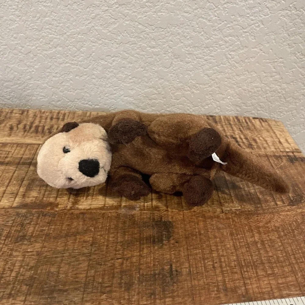 Sea Otter Plush 10” Toy Stuffed Animal Realistic Sea World Shamushop